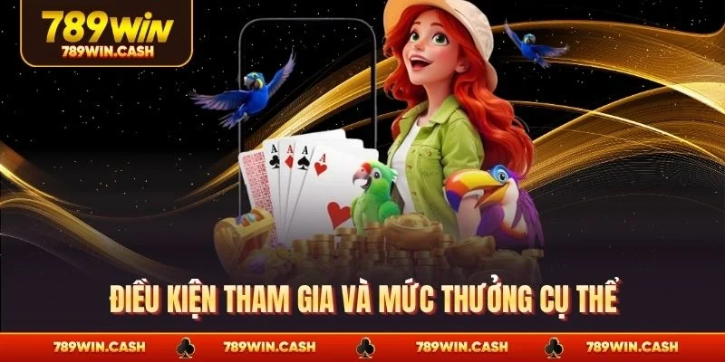 Điều kiện tham gia và mức thưởng cụ thể